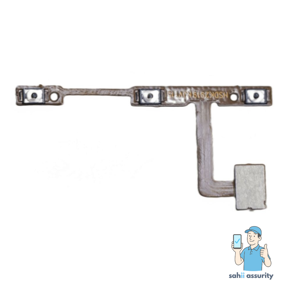 Volume Button Flex Cable for Vivo Y15 2019 thumbnail